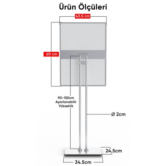 Ayaklı Light Box