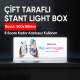 Çift Taraflı Stant Light Box