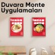 Yatay / Dikey / Duvara Monte Kullanımlı Light Box